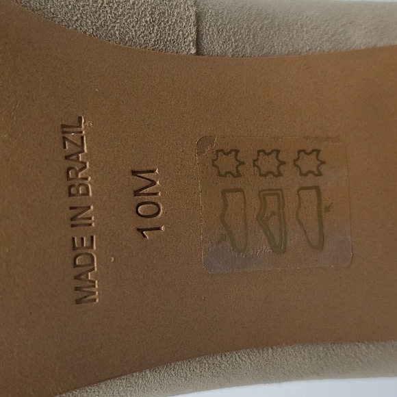 1872- Salone Monet New York Anita Women's High Heels Shoes Made In Brazil Sz 10 - Picture 11 of 17